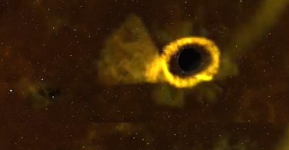 万年难遇，NASA观测到黑洞撕碎恒星的罕见现象