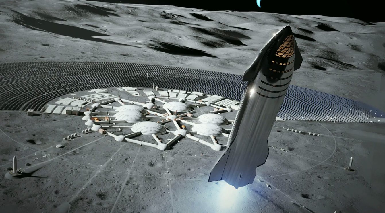 高118米，直径达9米，人类最强大的星际飞船来了，还有月球基地和火星城市