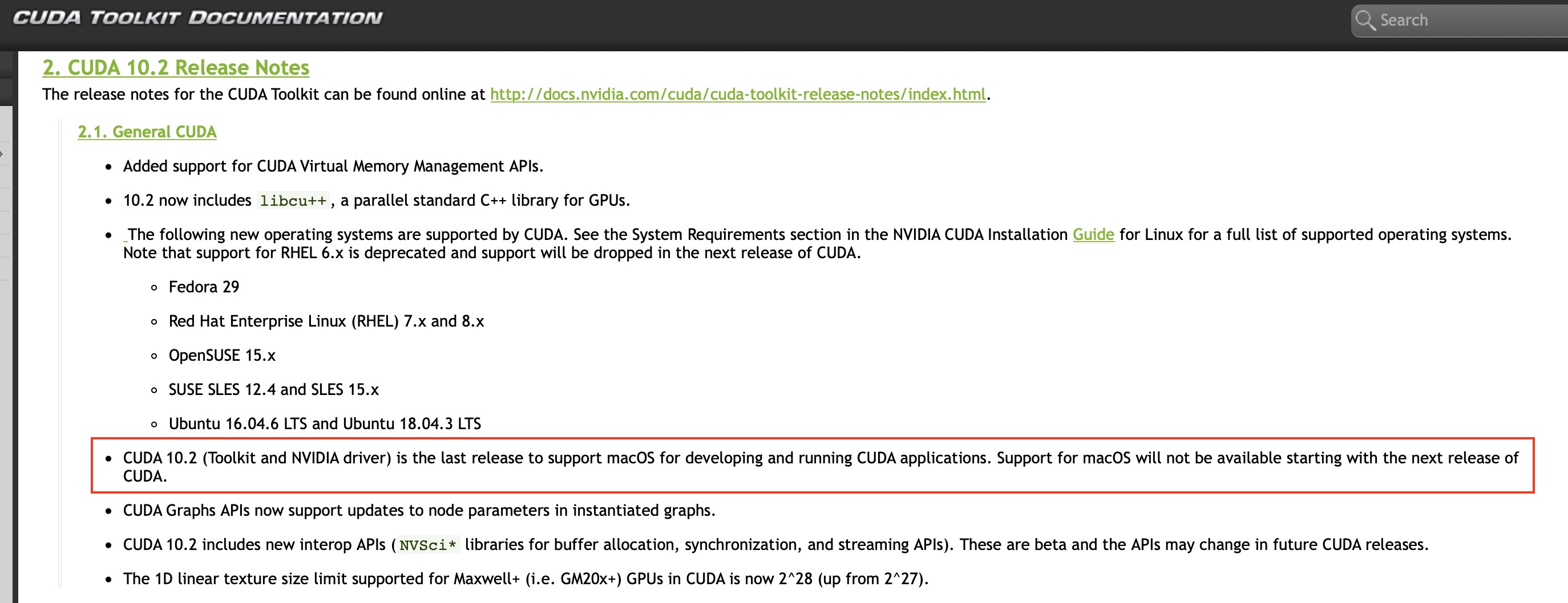 英伟达宣布停止维护用于Mac的CUDA驱动