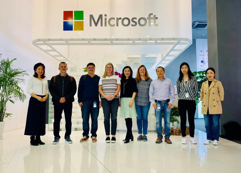 微软与上海合作源远流长，缔造可持续发展的全新格局