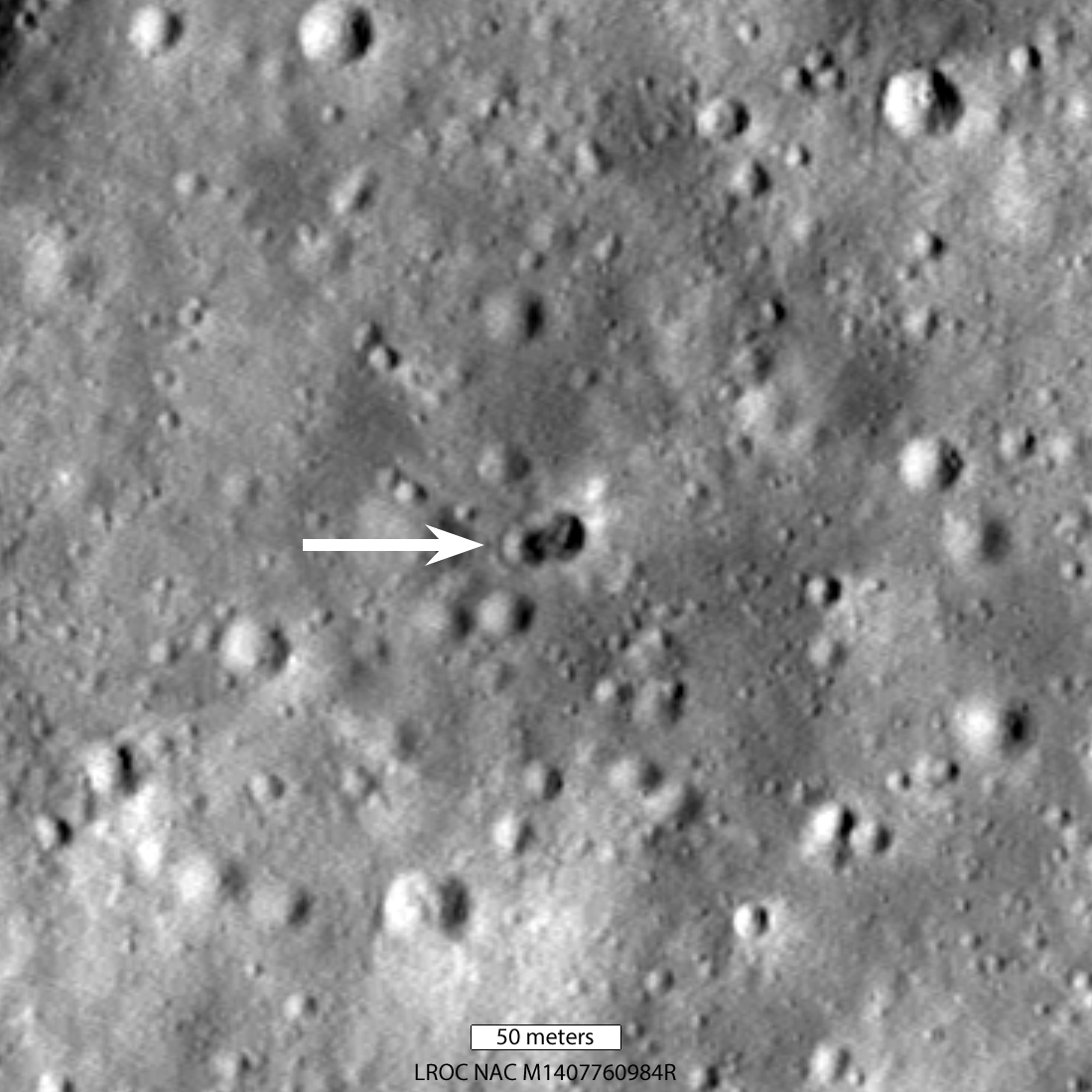 惹禍了？ 疑似SpaceX 獵鷹 9 號火箭墜毀在月球上，撞出29米寬巨坑