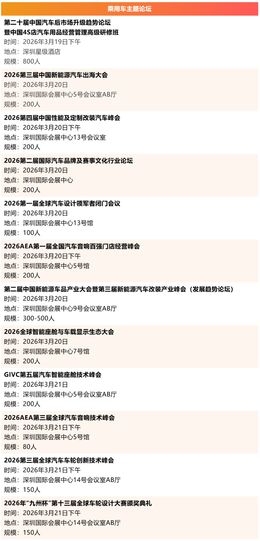 全球明星品牌抢先看  2026九州汽车生态博览会参展商首次曝光